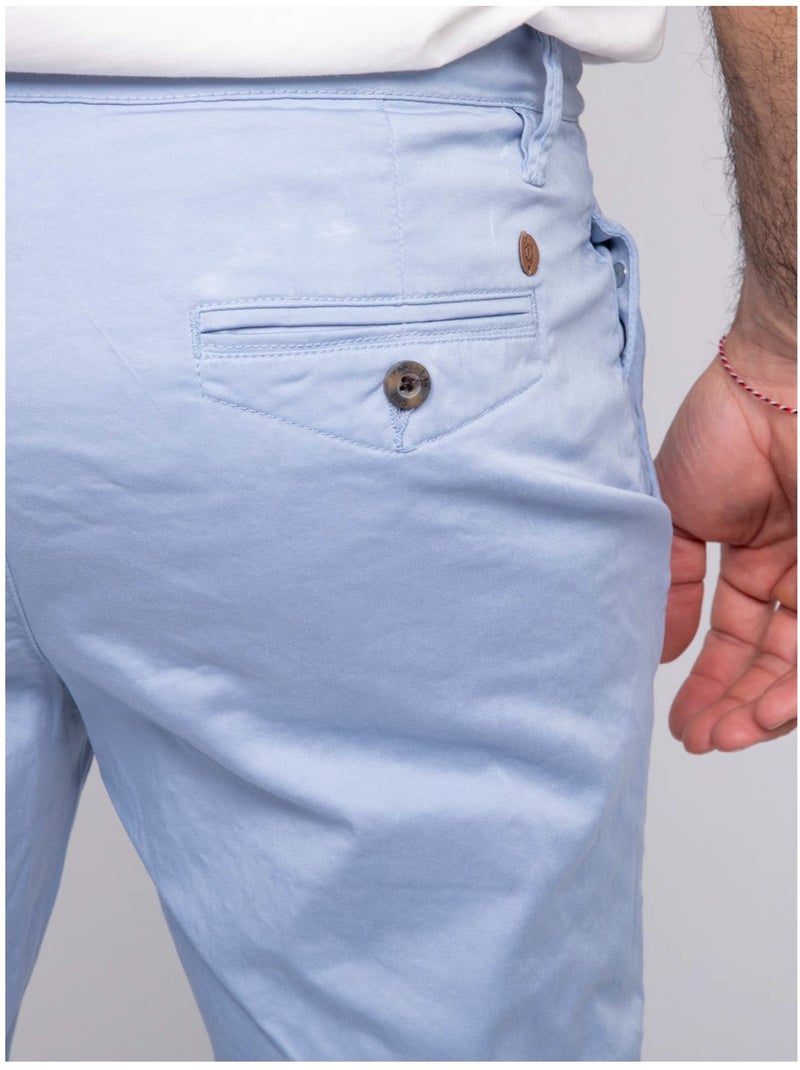 Bermuda chino BOLSTER Blu cielo - Kiabi