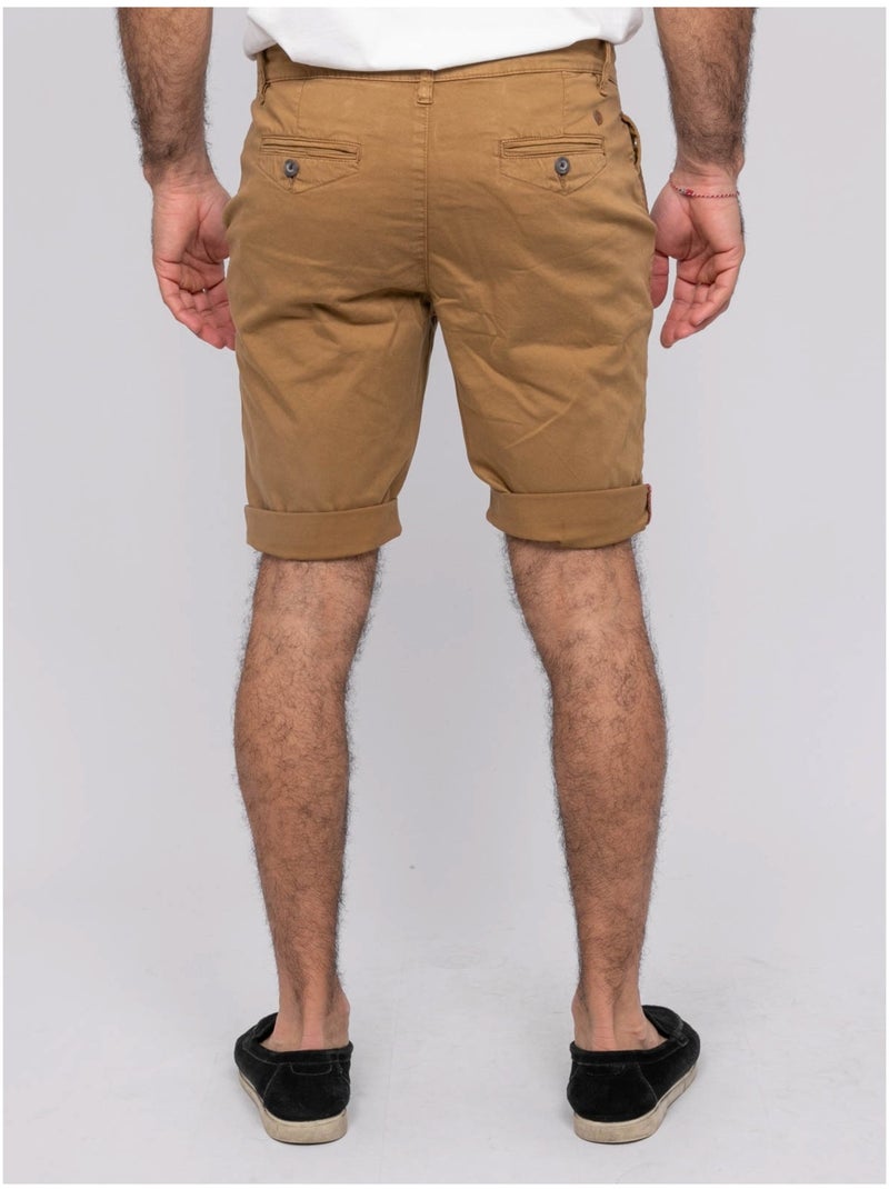 Bermuda chino BOLSTER Marrone glacé - Kiabi