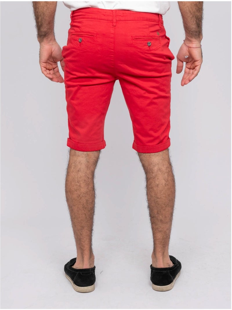 Bermuda chino BOLSTER Rosso - Kiabi