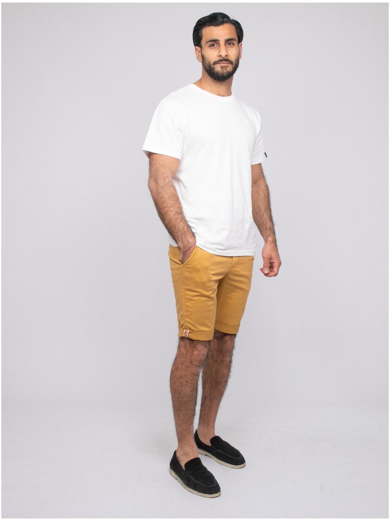 Bermuda chino BOLSTER Senape - Kiabi