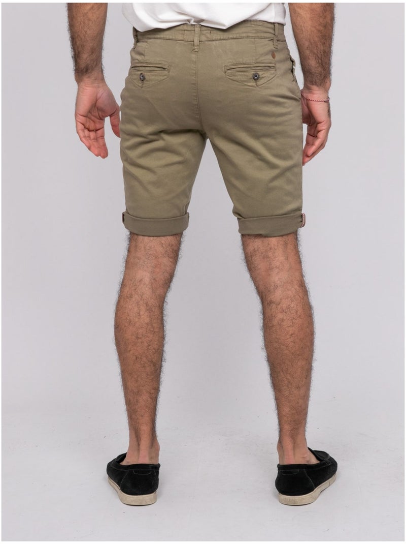 Bermuda chino BOLSTER Verde kaki chiaro - Kiabi