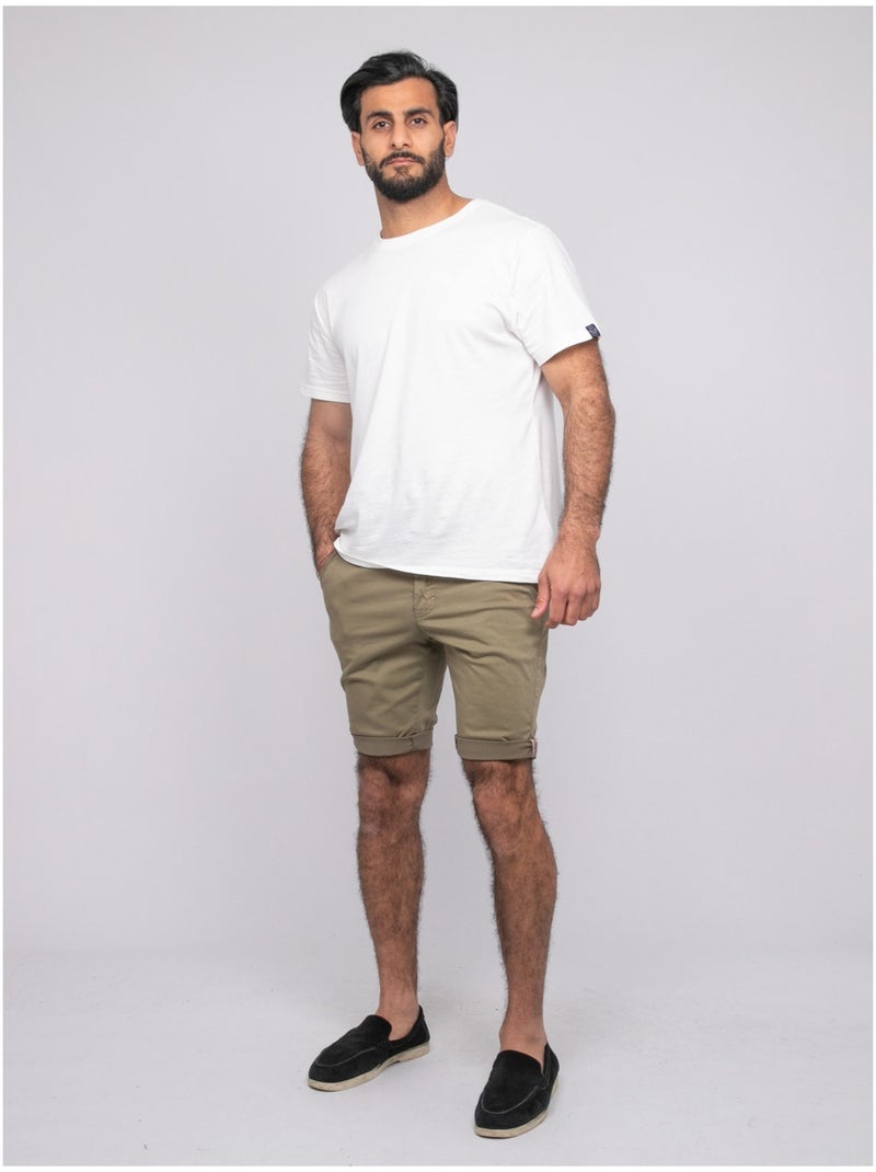 Bermuda chino BOLSTER Verde kaki chiaro - Kiabi