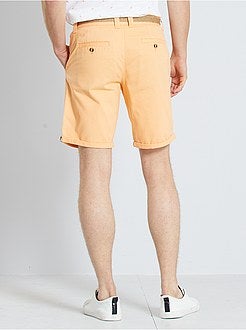 Bermuda chino + cintura - Kiabi
