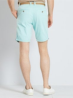 Bermuda chino + cintura - Kiabi