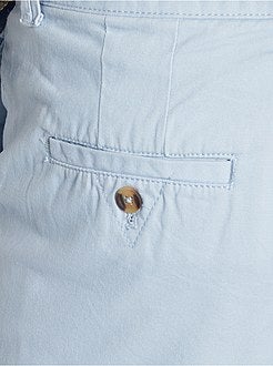 Bermuda chino + cintura - Kiabi