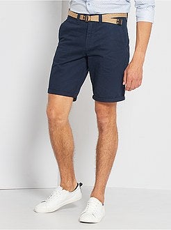 Bermuda chino + cintura - Kiabi