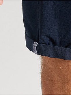 Bermuda chino + cintura - Kiabi