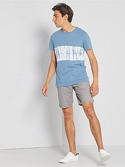 Bermuda chino + cintura - Kiabi