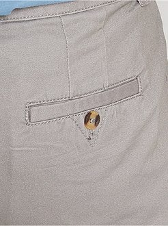 Bermuda chino + cintura - Kiabi