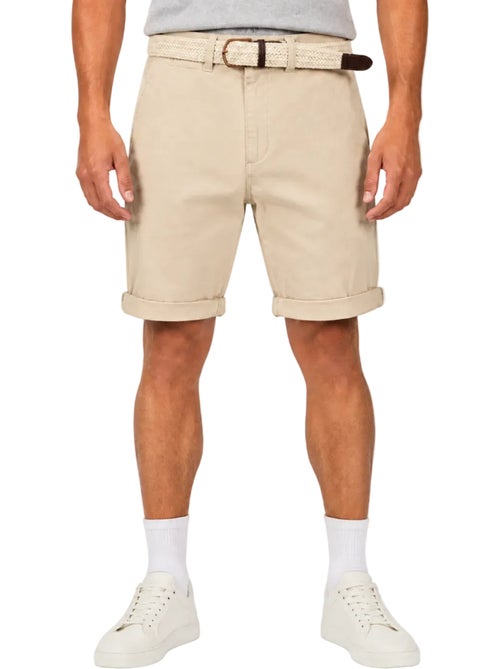 Bermuda chino con cintura plageak – canadian peak - Kiabi