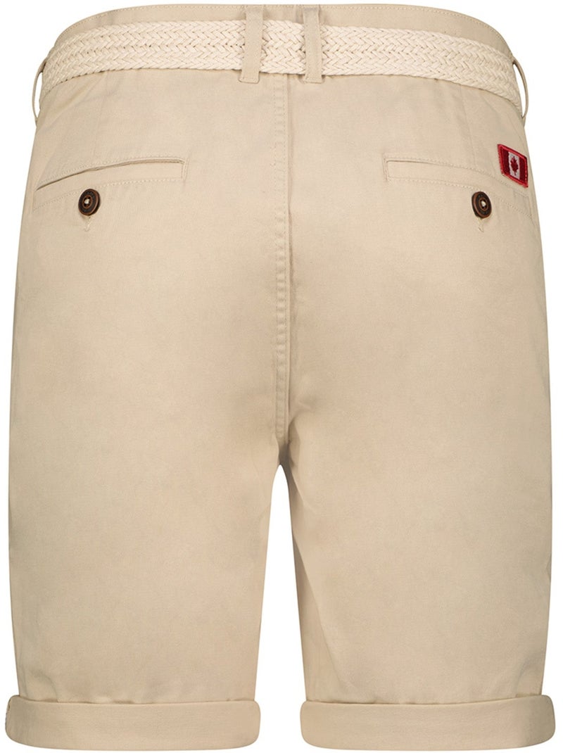 Bermuda chino con cintura plageak – canadian peak Bianco sporco - Kiabi