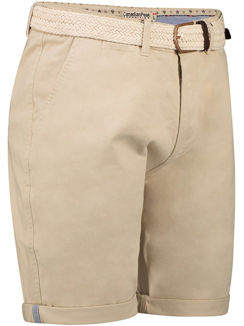 Bermuda chino con cintura plageak – canadian peak Bianco sporco - Kiabi