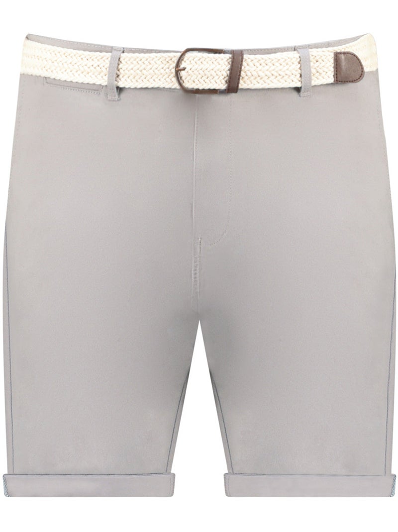 Bermuda chino con cintura plageak – canadian peak Grigio chiaro - Kiabi