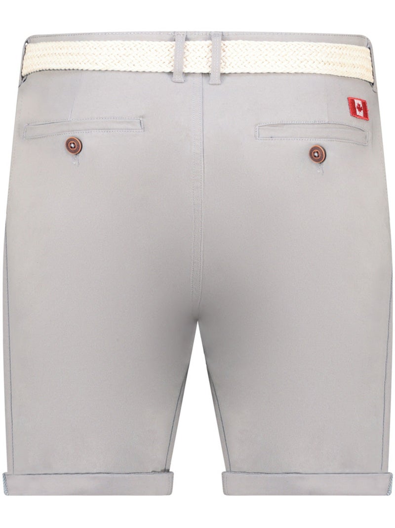 Bermuda chino con cintura plageak – canadian peak Grigio chiaro - Kiabi