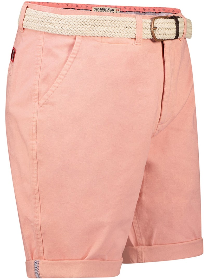 Bermuda chino con cintura plageak – canadian peak Rosa chiaro - Kiabi
