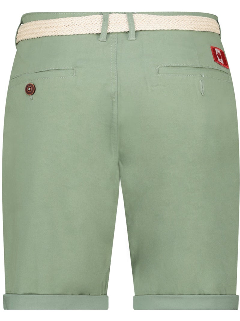 Bermuda chino con cintura plageak – canadian peak Verde pistacchio - Kiabi