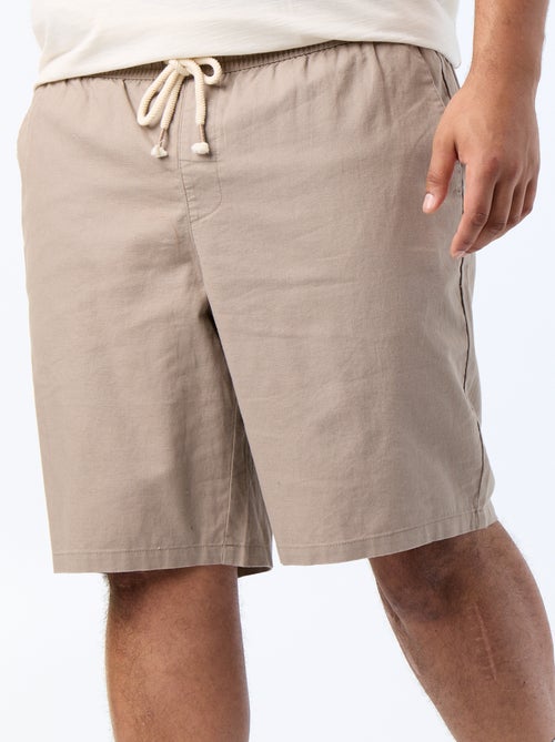 Bermuda chino con coulisse - Kiabi