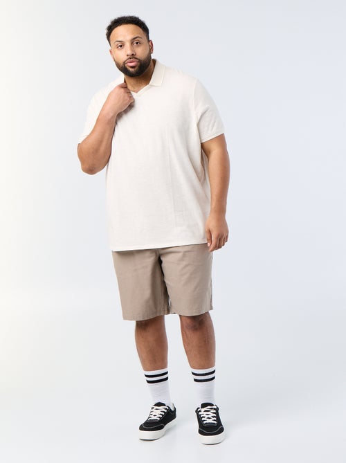 Bermuda chino con coulisse - Kiabi