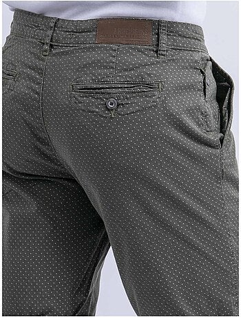 Bermuda chino con motivi BOLSAN