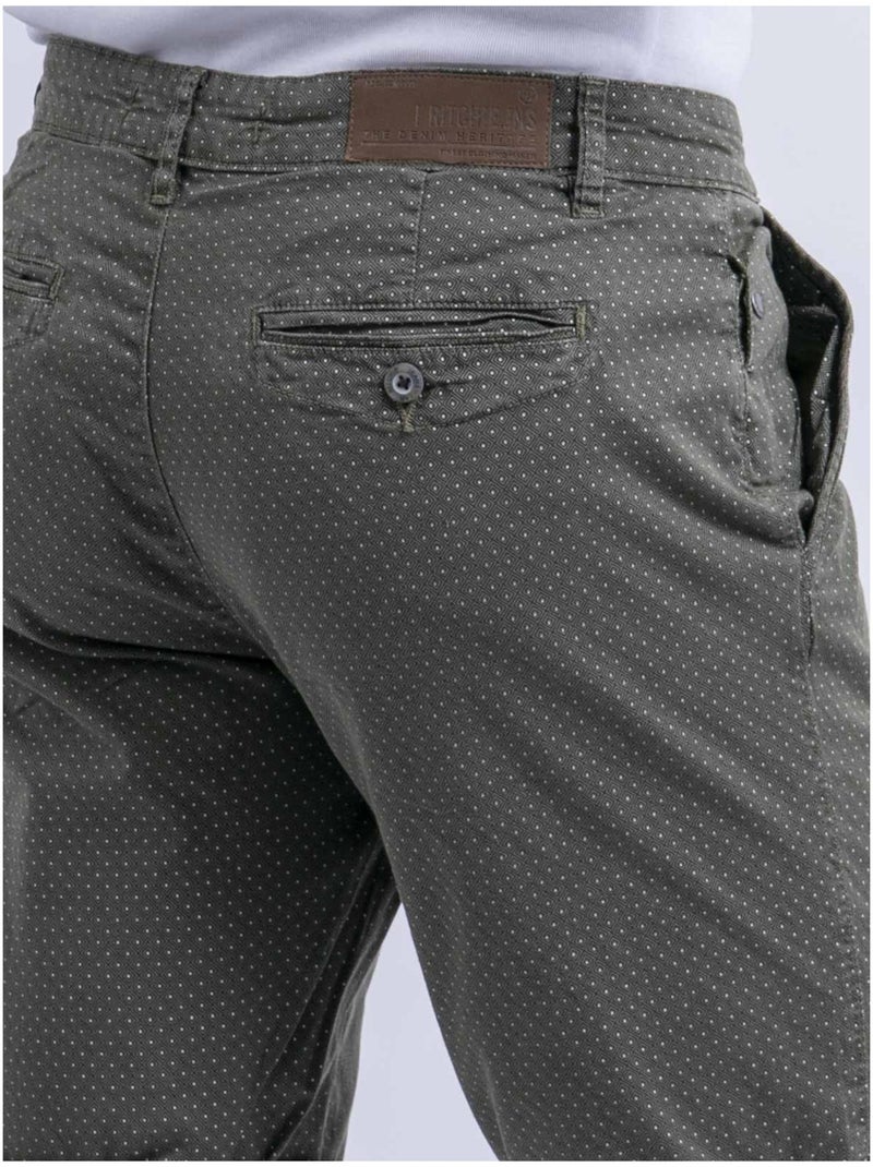 Bermuda chino con motivi BOLSAN Cachi - Kiabi