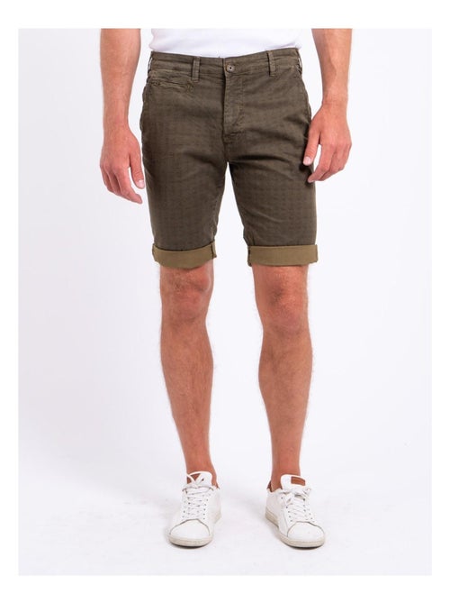 Bermuda chino con motivi BOLSOU - Kiabi