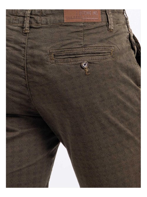 Bermuda chino con motivi BOLSOU - Kiabi