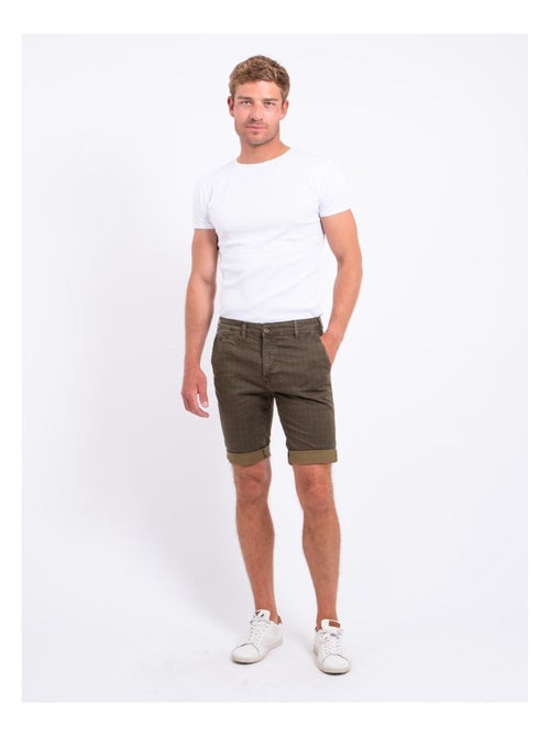 Bermuda chino con motivi BOLSOU - Kiabi