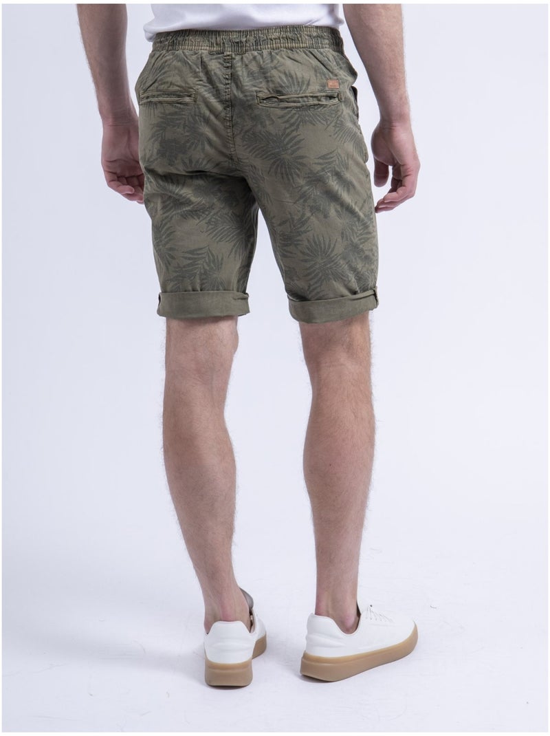 Bermuda chino con motivi BOSTANO Cachi - Kiabi