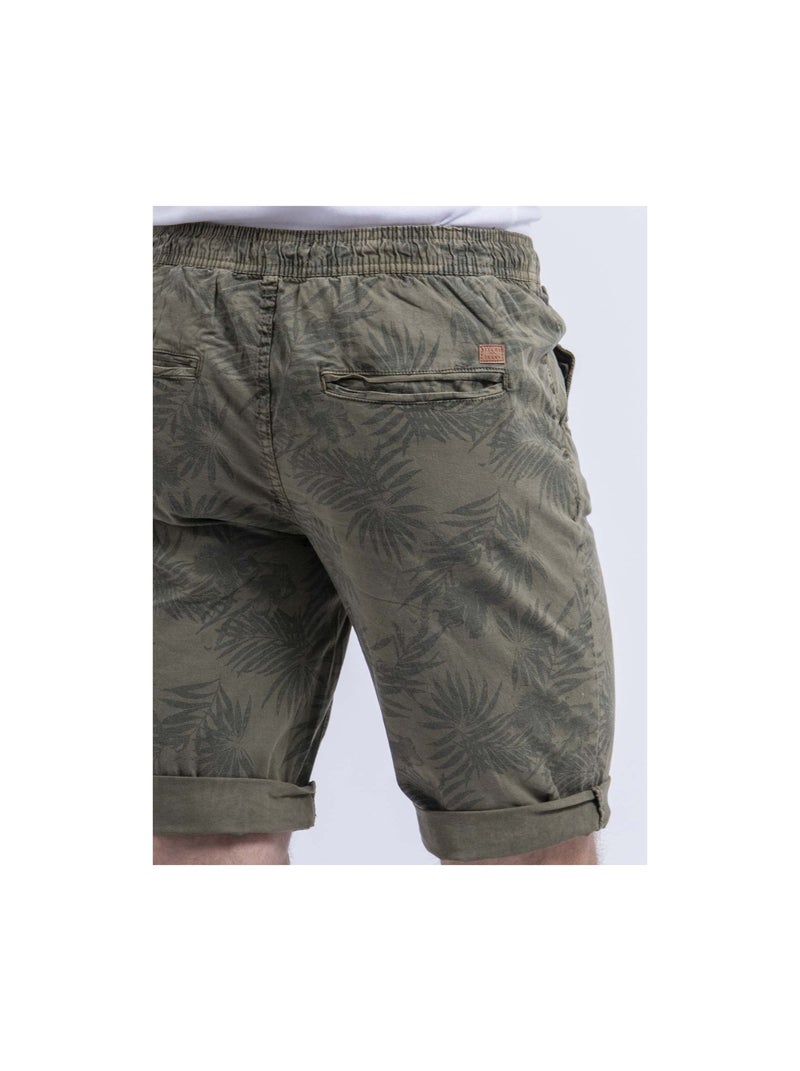 Bermuda chino con motivi BOSTANO Cachi - Kiabi