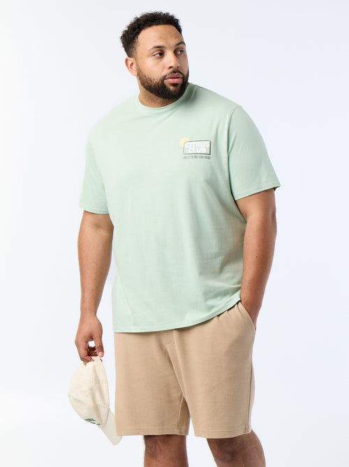 Bermuda chino con vita elasticizzata - Kiabi