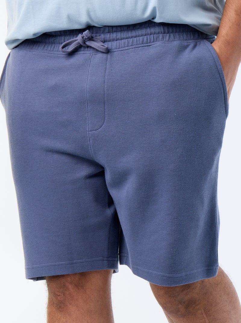 Bermuda chino con vita elasticizzata Blu - Kiabi