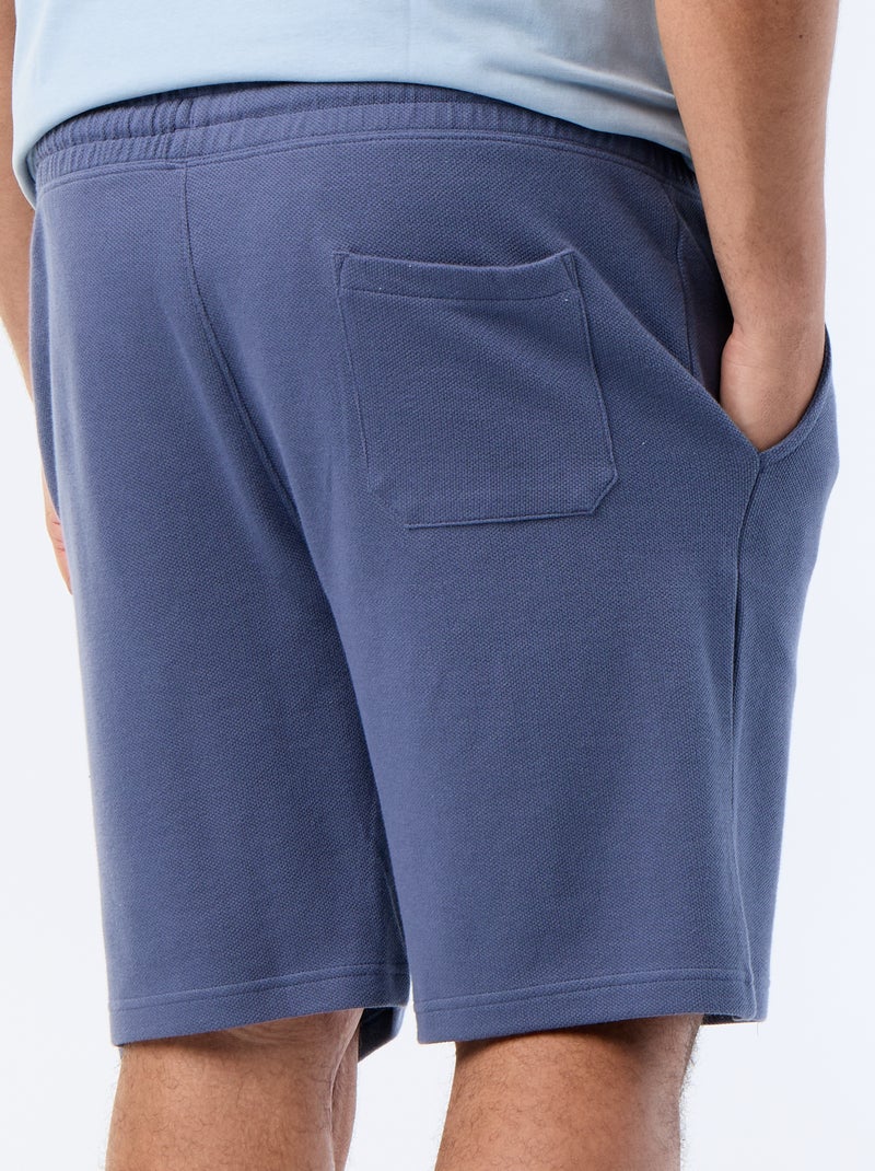 Bermuda chino con vita elasticizzata Blu - Kiabi