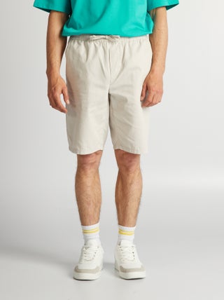 Bermuda chino con vita elasticizzata