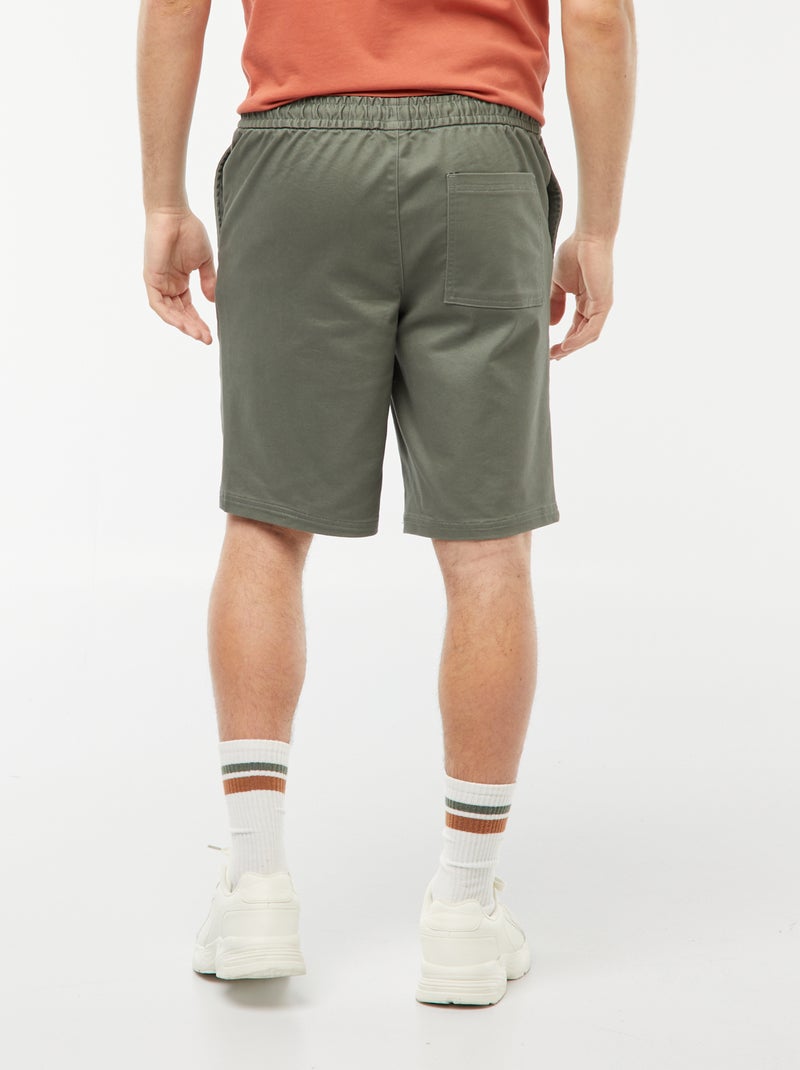Bermuda chino dritti VERDE - Kiabi