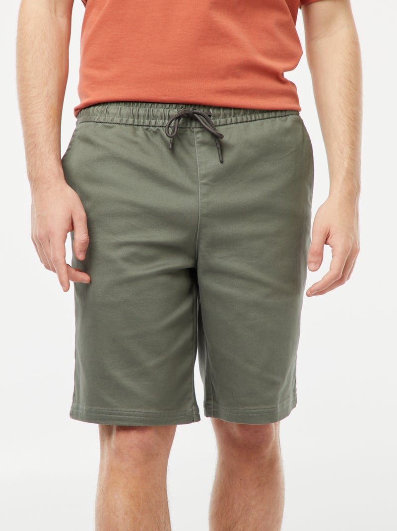 Bermuda chino dritti VERDE - Kiabi