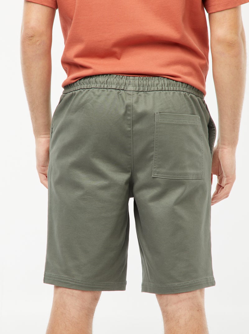Bermuda chino dritti VERDE - Kiabi