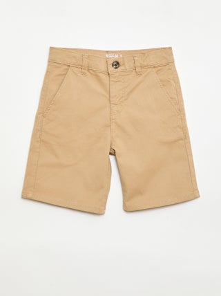 Bermuda chino in twill