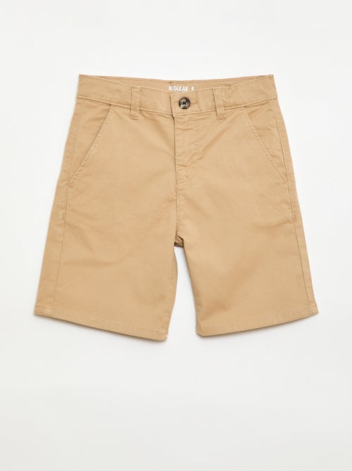 Bermuda chino in twill - Kiabi