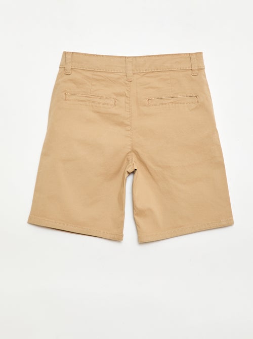 Bermuda chino in twill - Kiabi