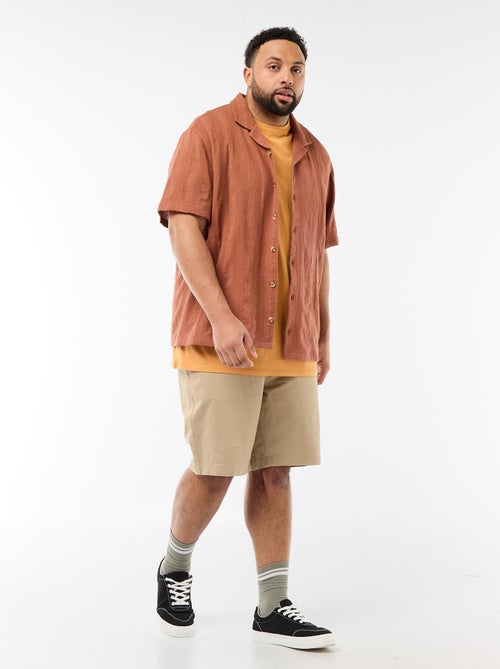 Bermuda chino in twill - Kiabi