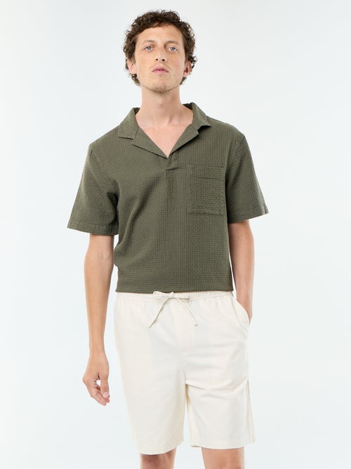 Bermuda chino in twill - Kiabi