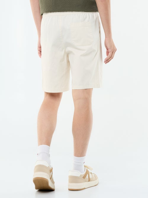 Bermuda chino in twill - Kiabi