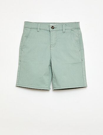Bermuda chino in twill