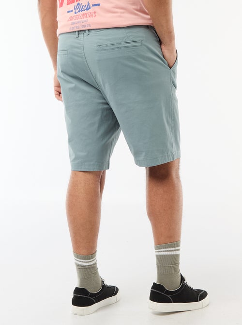Bermuda chino in twill - Kiabi