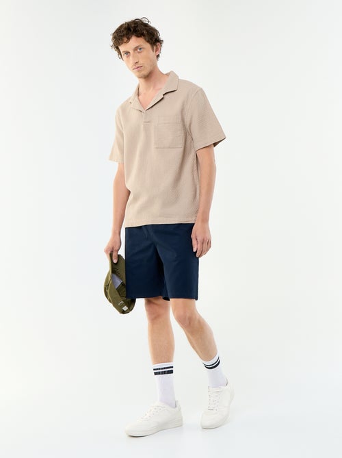 Bermuda chino in twill - Kiabi