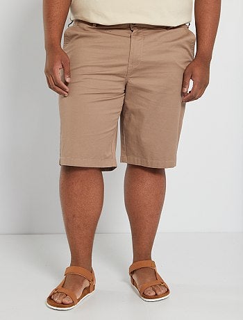 Bermuda chino, 5 tasche, denim, con cintura - taglia 60 - Kiabi