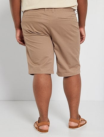 Bermuda chino, 5 tasche, denim, con cintura - taglia 62 - Kiabi