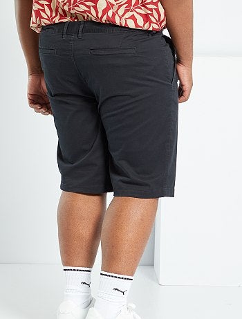 Bermuda chino, 5 tasche, denim, con cintura - taglia 60 - Kiabi