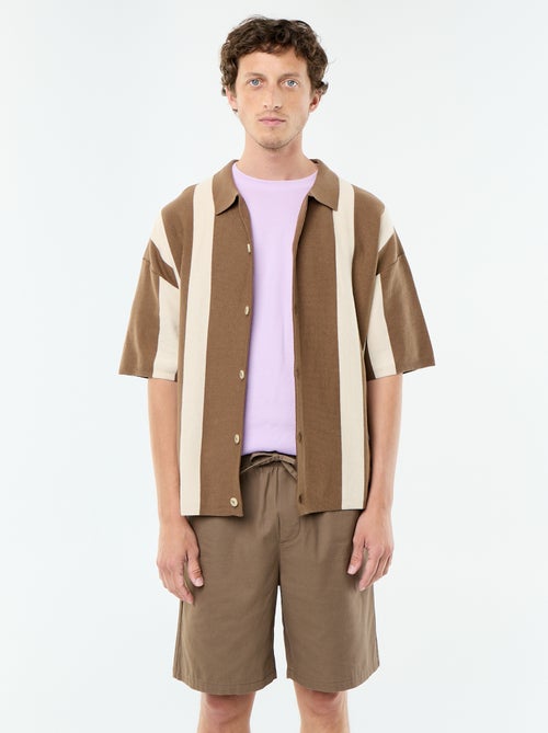 Bermuda chino in twill - Kiabi