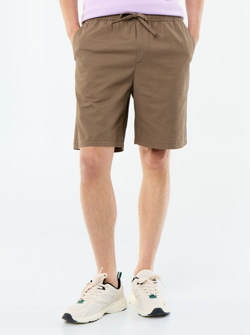 Bermuda chino in twill - Kiabi